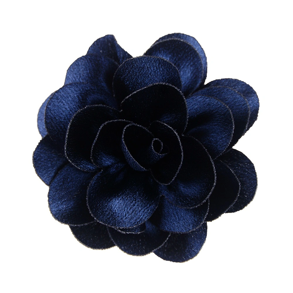 7 Cm Bright Silk Handmade Flowers, Shoes Flowers, Hats Flowers, Hair Ribbon Materials, DIY Clothing Accessories