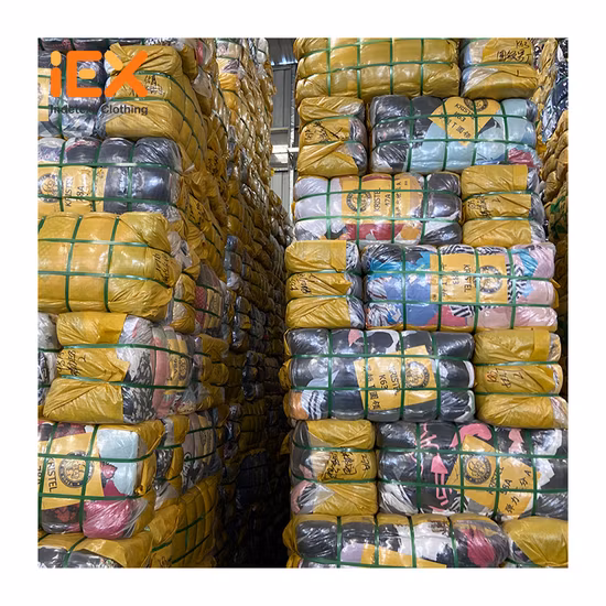 Высокое качество в Карачи, тюки, смешанная одежда, подержанная одежда, корейская женская рубашка